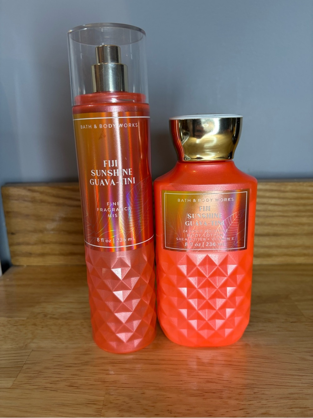 Bath & Body Works Fiji Sunshine Guava-Tini Mist & Lotion